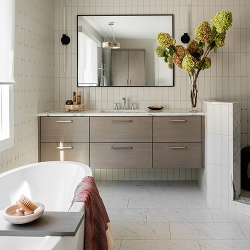Spa bathroom in Holland, MI