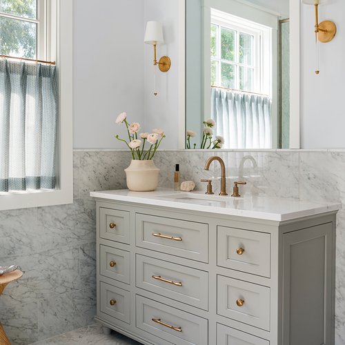 Bright and Elegant Bathroom Renovation